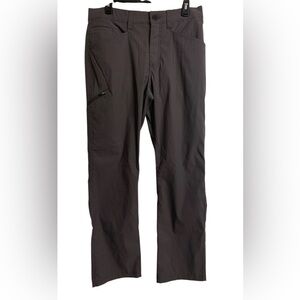 Orvis‎ 32X30 Gray Outdoor Hiking Casual Pants Nylon Spandex